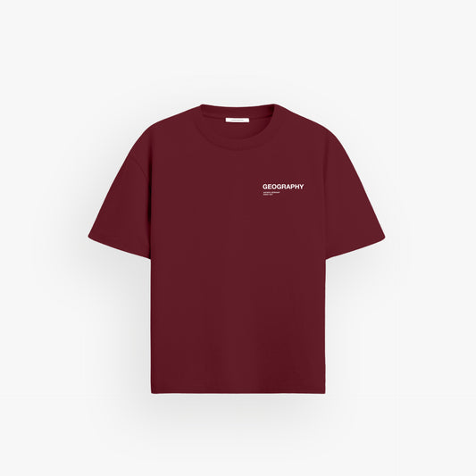 Heavy Oversized Shirt Velvet Wine · 23X132-2