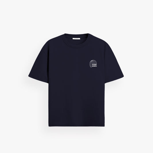 PFSU · Classic Oversized Shirt French Navy · 23X134-2