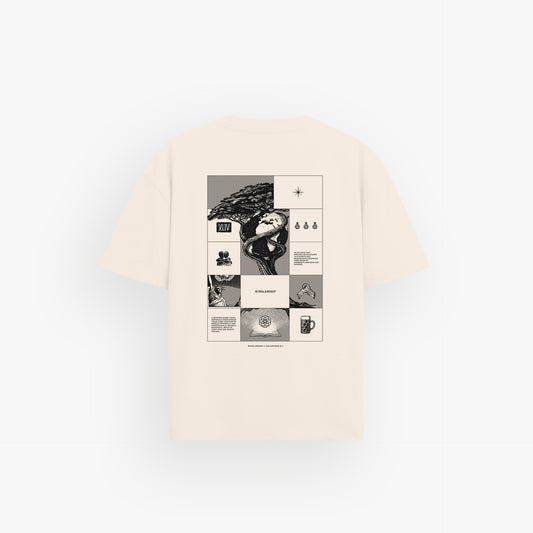 Iconic Oversized Shirt Raw Ivory · SDW