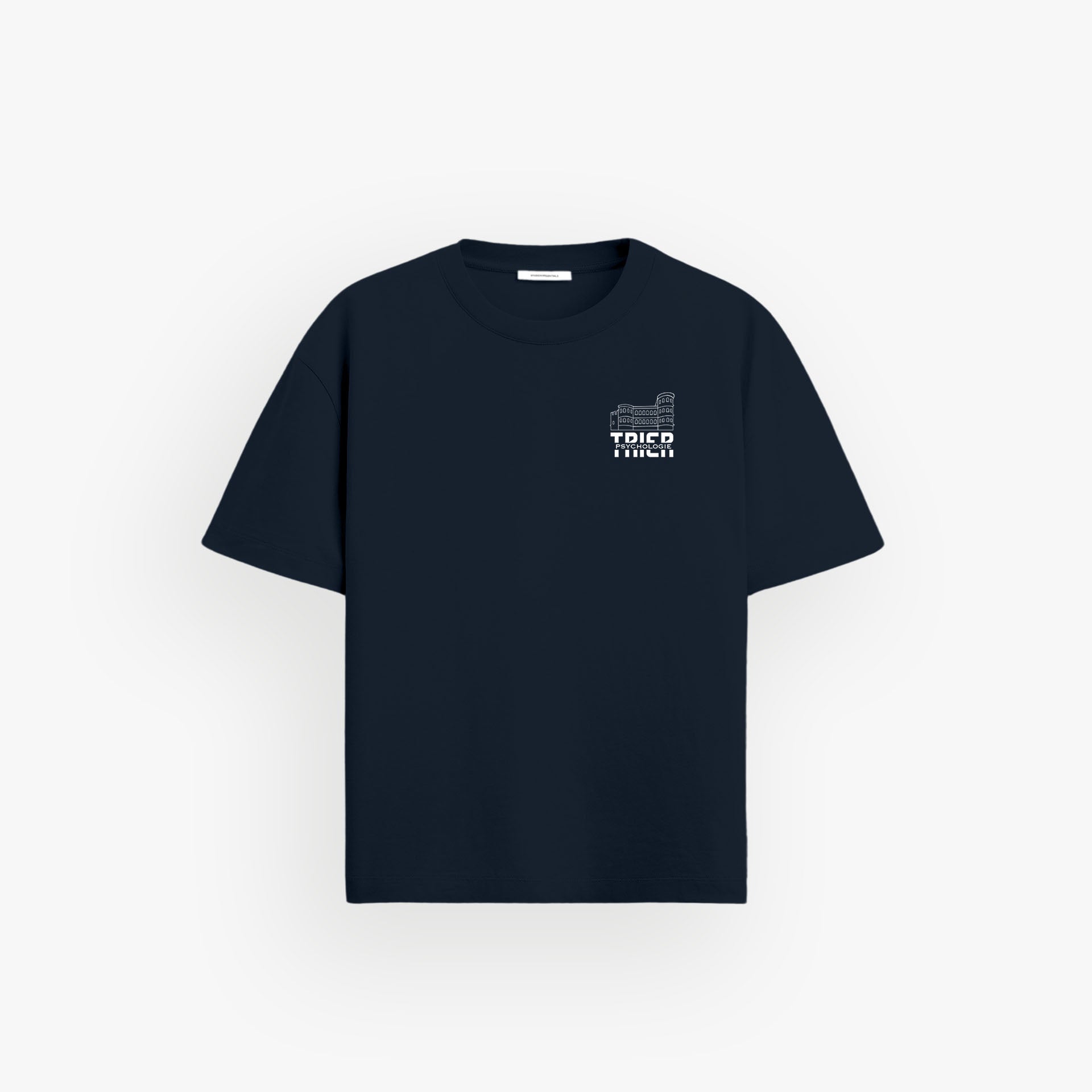 Iconic Oversized Shirt French Navy · 23X007-5
