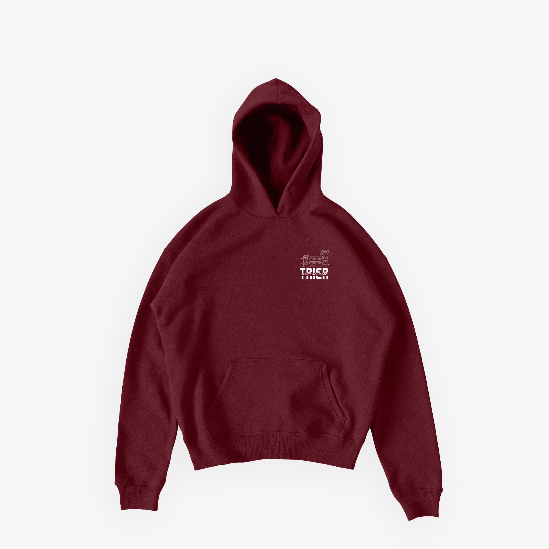 Studios Essentials Hoodie N°4 Velvet Wine · 23X007-5