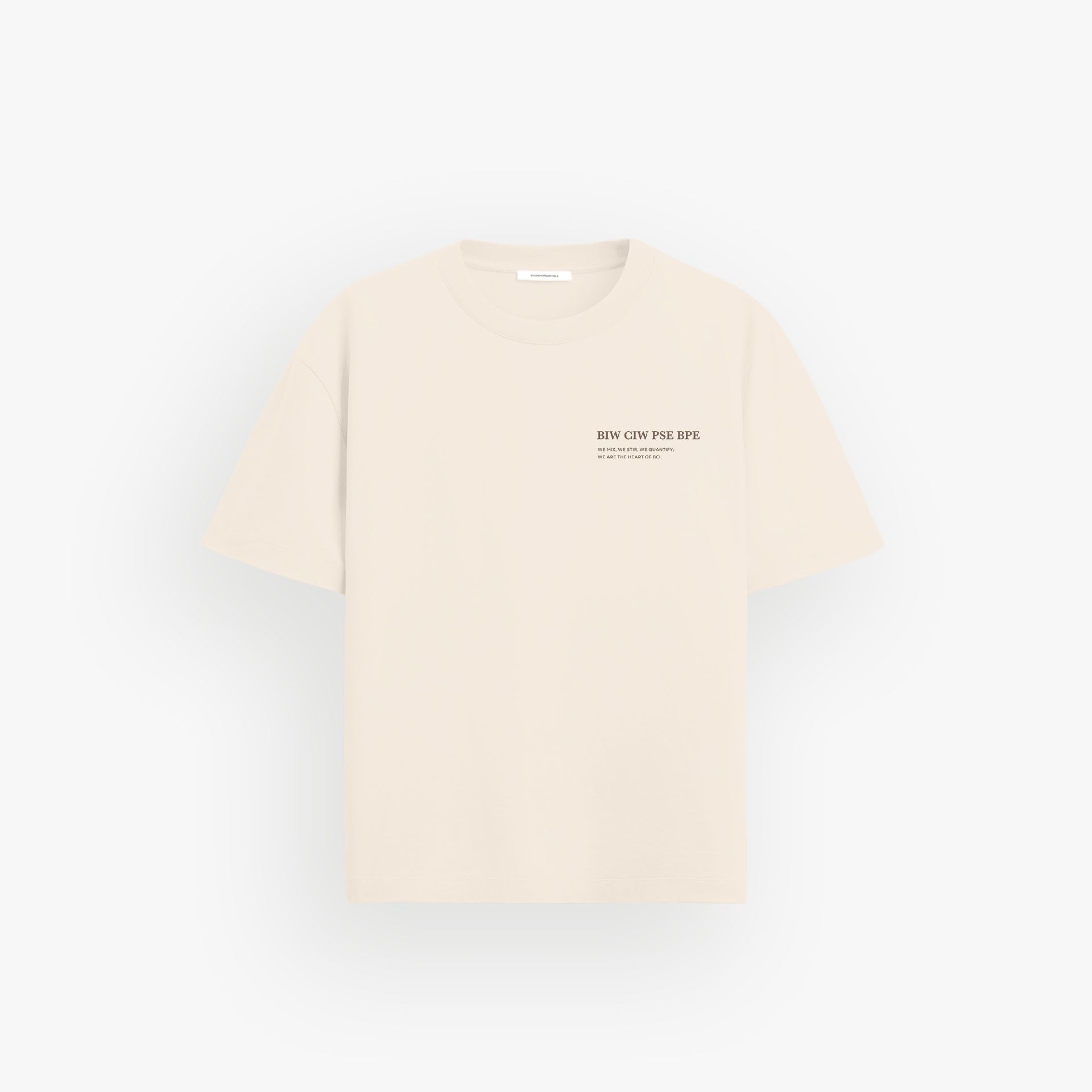 Iconic Oversized Shirt Raw Ivory · 23X053-2