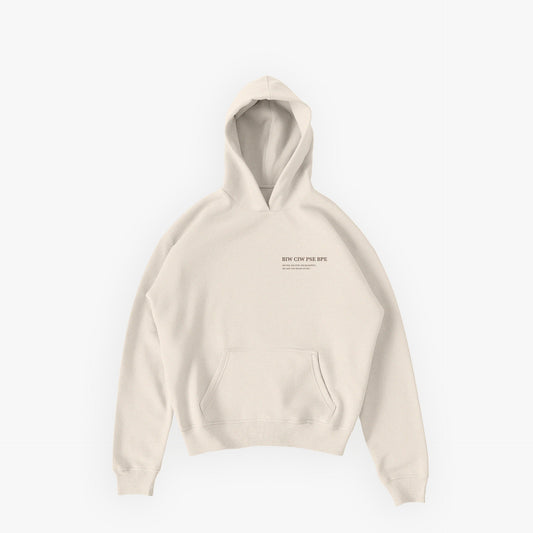 Studios Essentials Hoodie N°4 Raw Ivory · 23X053-2
