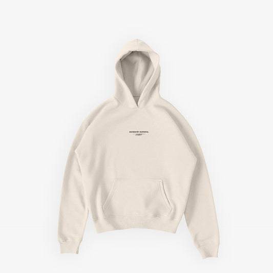 Studios Essentials Hoodie N°4 Raw Ivory · 23X057-3