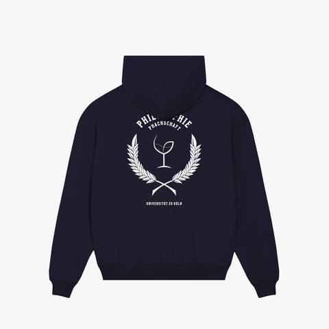 UKP · Exclusive Organic Hoodie French Navy · 23X076-1