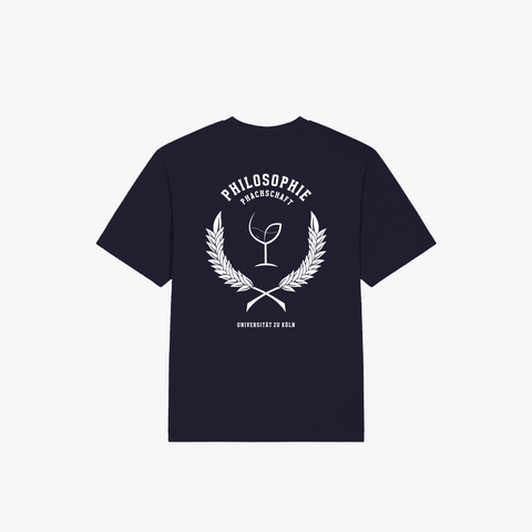 UKP · Oversized Organic Shirt French Navy · 23X076-1