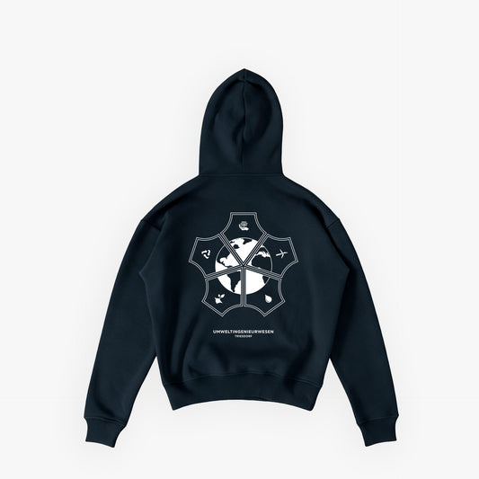 Studios Essentials Hoodie N°4 French Navy · 23X078-2