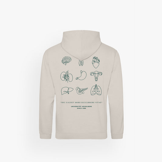 UHM · Basic Hoodie Natural Stone · 23X080-2