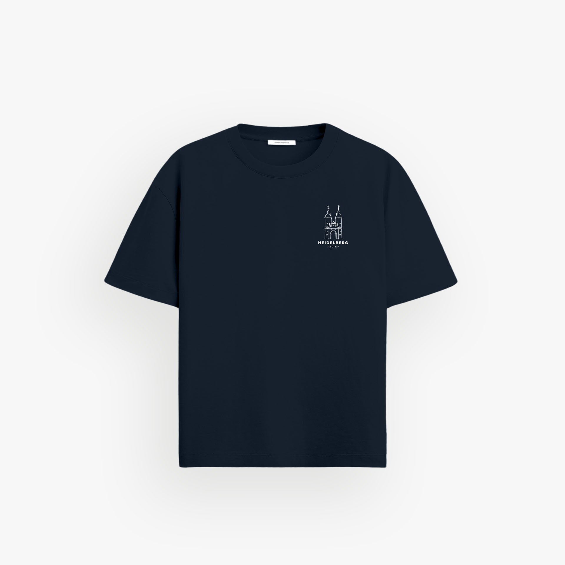 Iconic Oversized Shirt French Navy · 23X080-3
