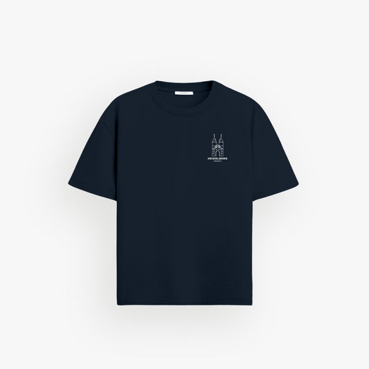 Iconic Oversized Shirt French Navy · 23X080-3