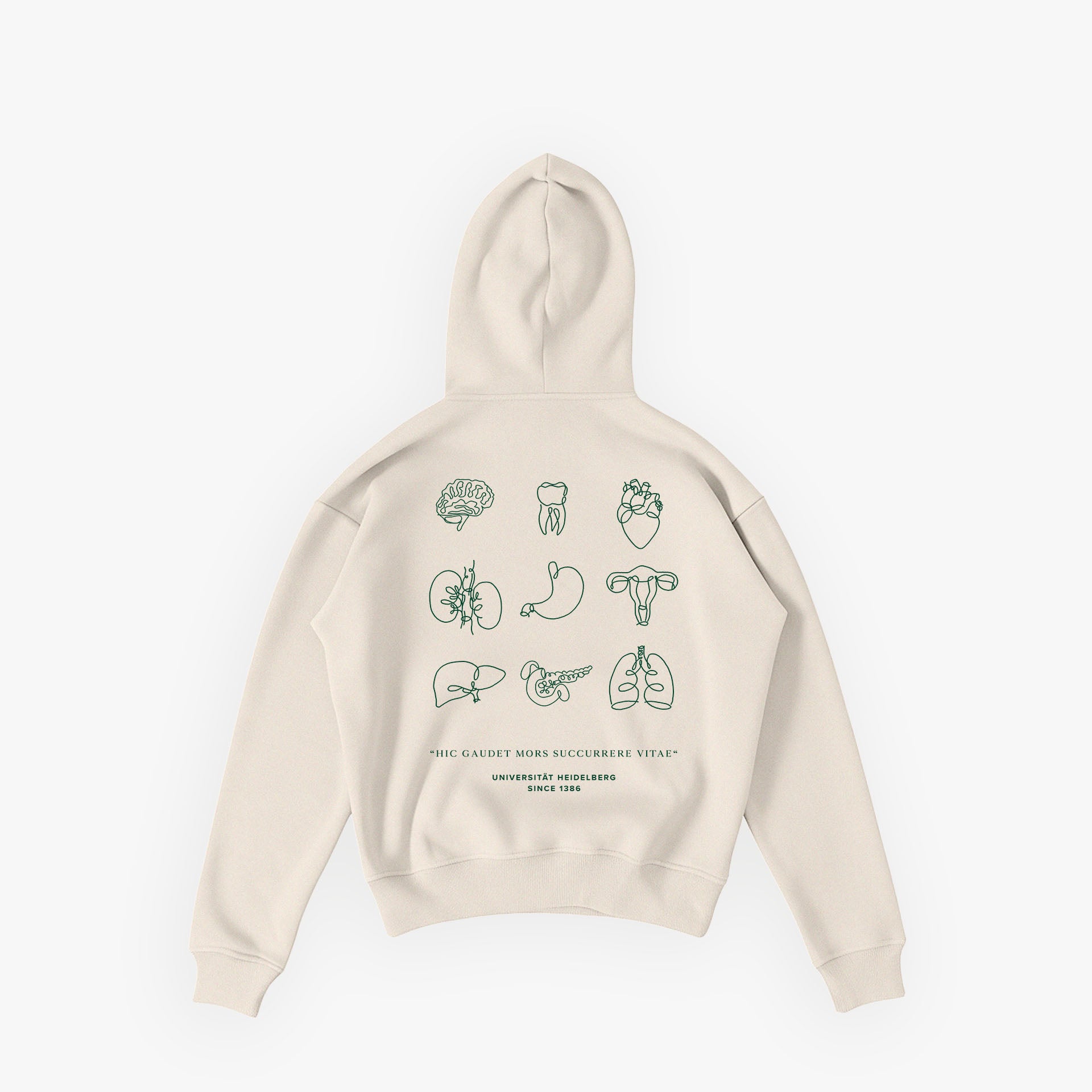 Studios Essentials Hoodie N°4 Raw Ivory · 23X080-3