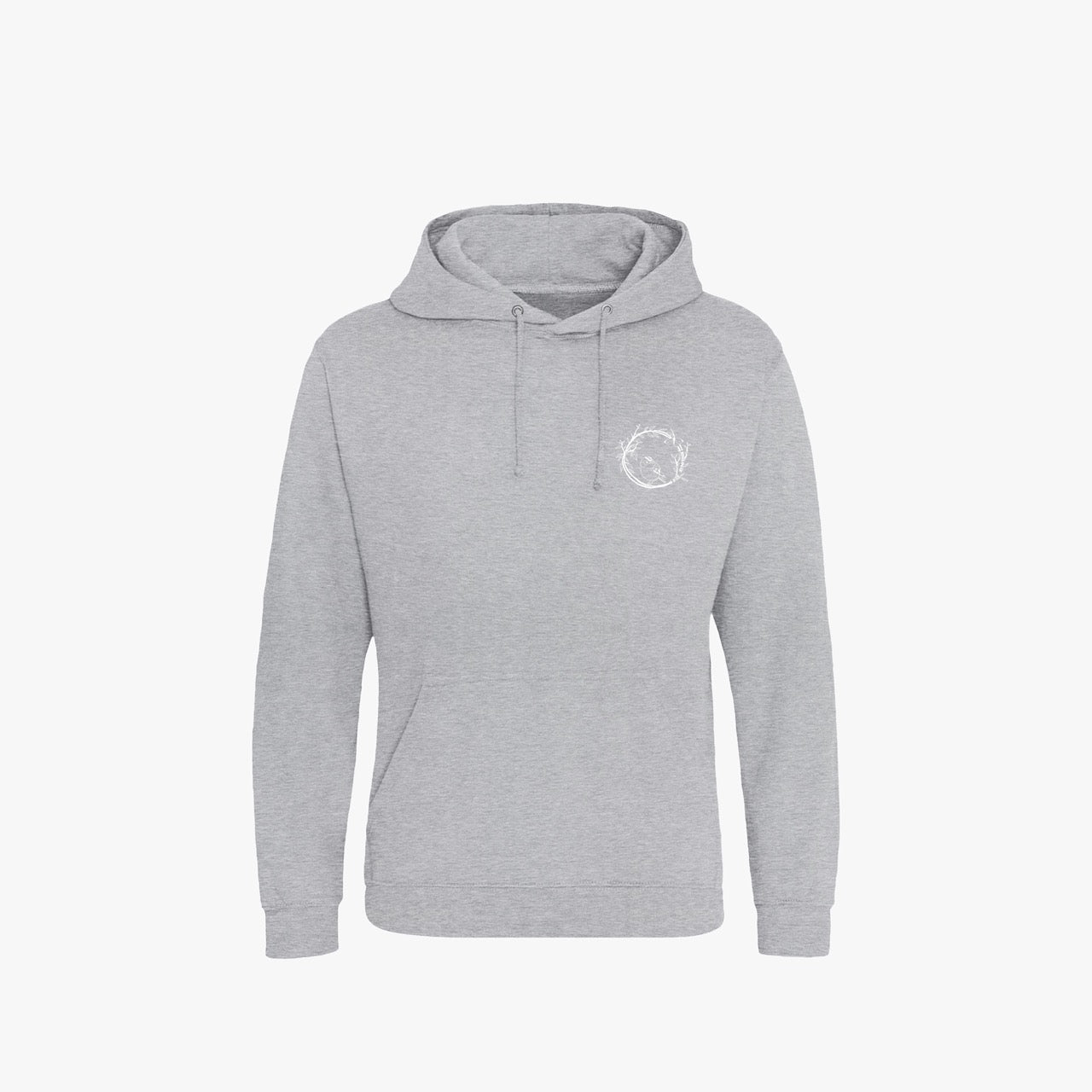EUFB · Base Hoodie Heather Grey · 23X086-2