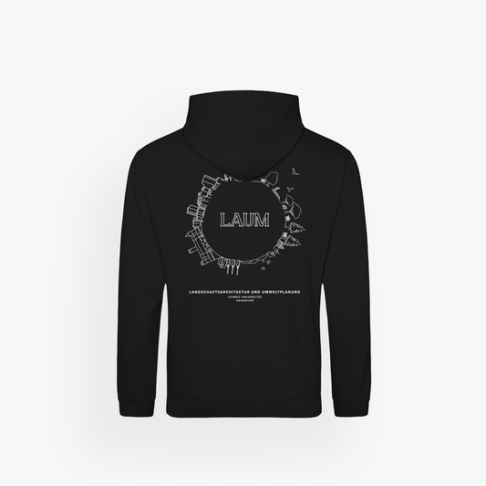 GWLLU · Basic Hoodie Black · 23X087-2