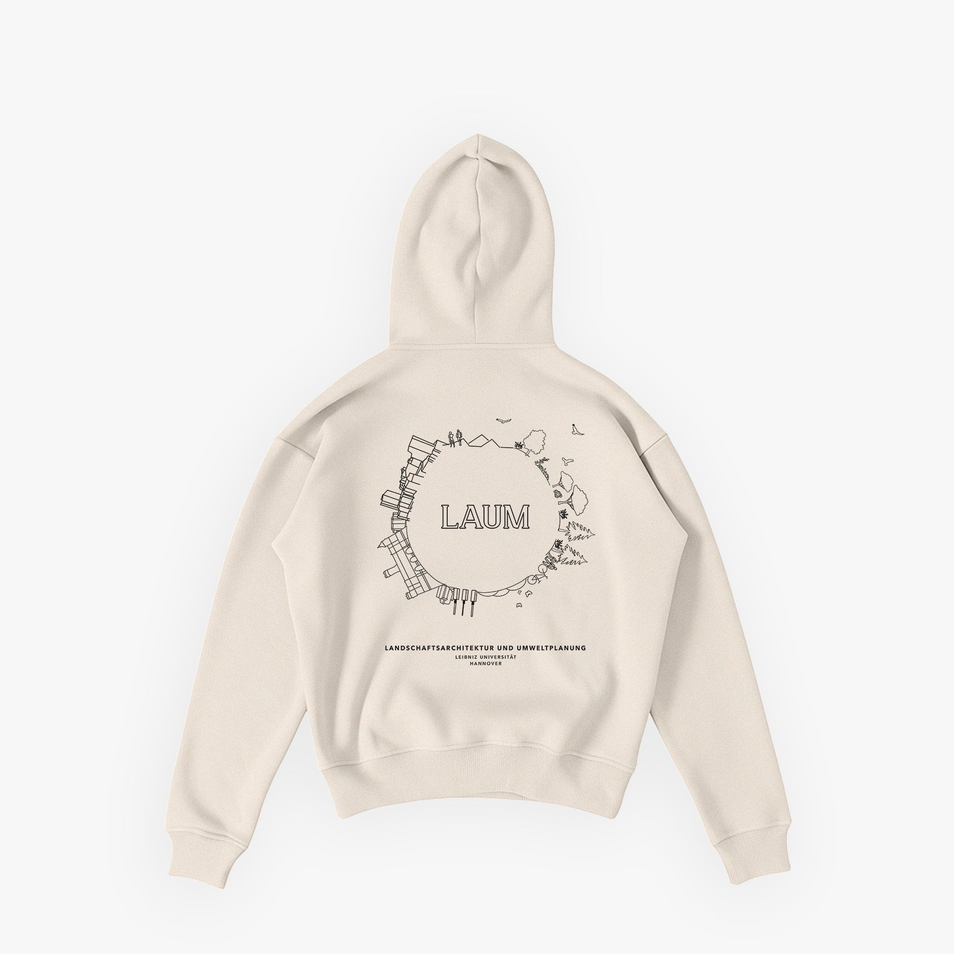 Studios Essentials Hoodie N°4 Raw Ivory · 23X087-3