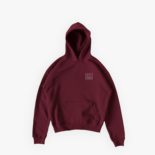 Studios Essentials Hoodie N°4 Velvet Wine · 23X087-3