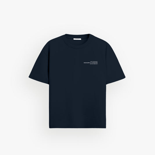 Iconic Oversized Shirt French Navy · 23X113-3