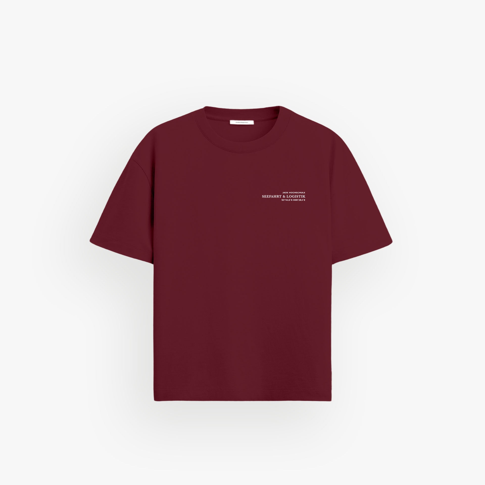 Heavy Oversized Shirt Velvet Wine · 23X113-3