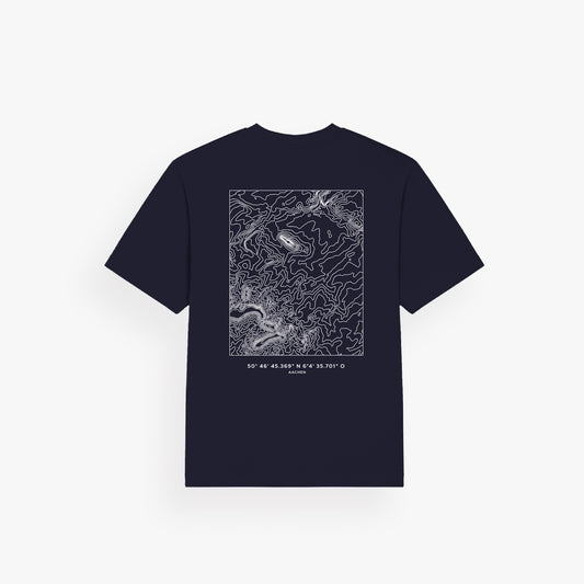 RWTH · Oversized Shirt French Navy · 23X132-1