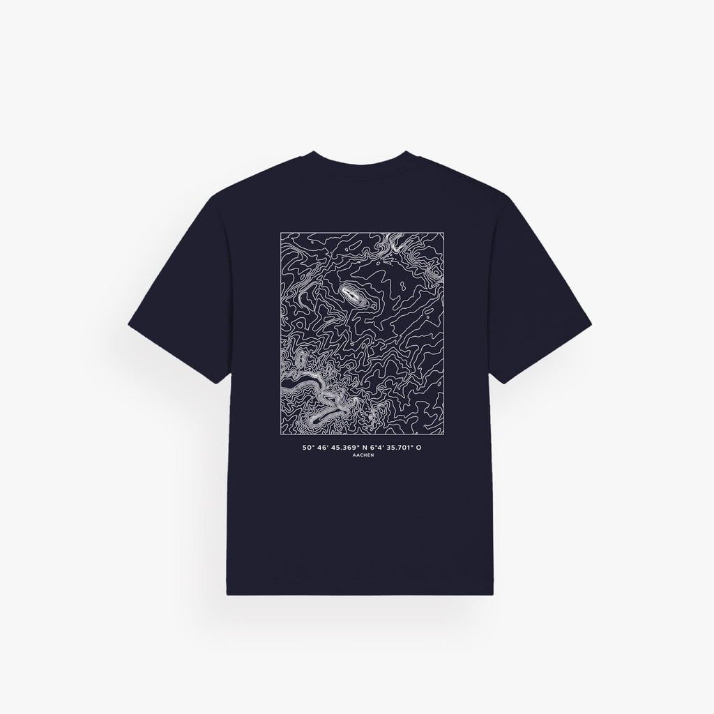 RWTH · Oversized Shirt French Navy · 23X132-1