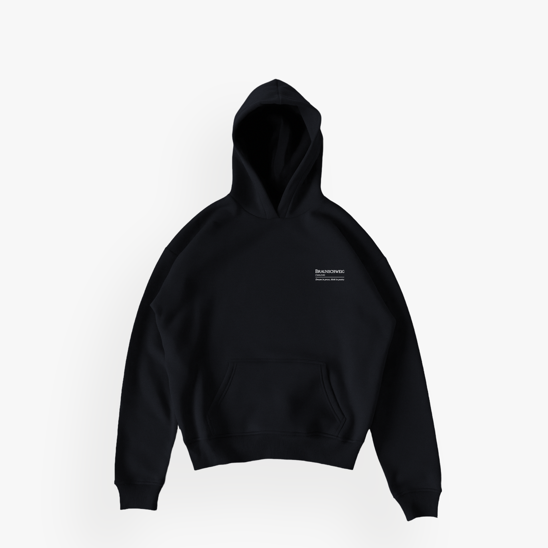 GCWB · Studios Essentials Hoodie N°2 Black · 23X137-2