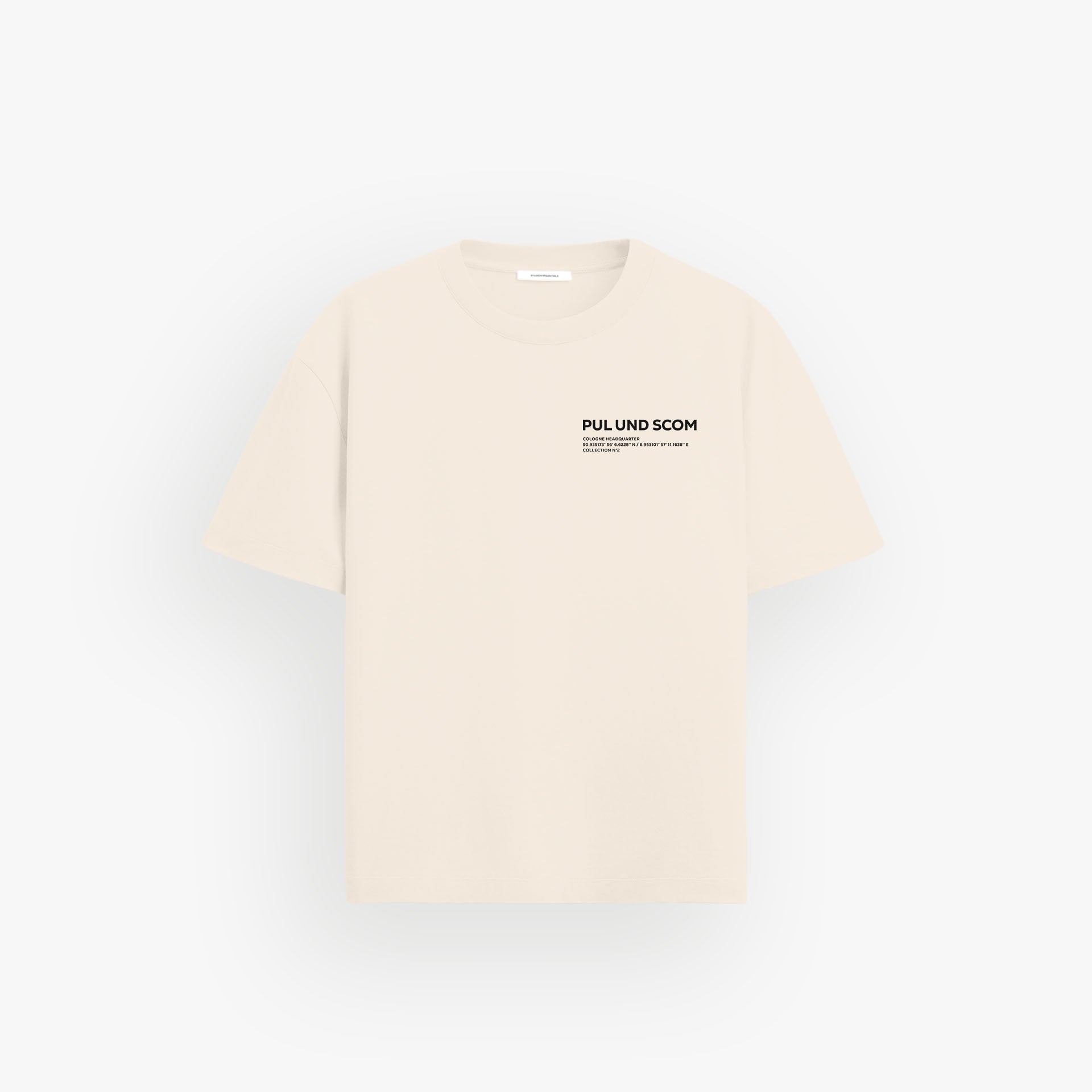 Iconic Oversized Shirt Raw Ivory · 23X140-2