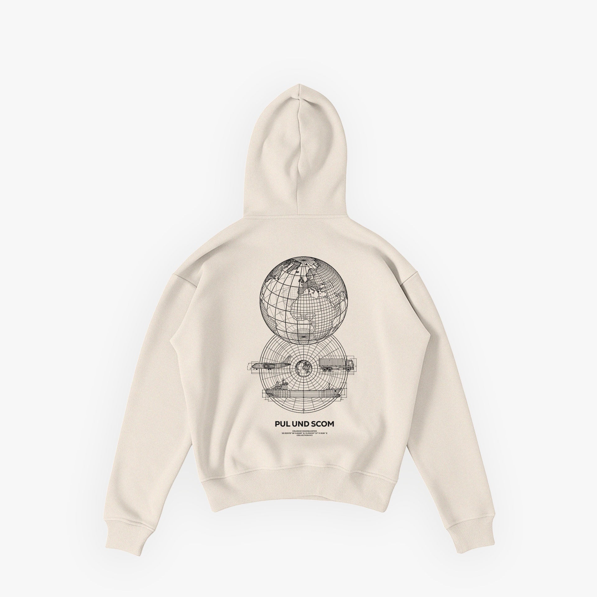 Studios Essentials Hoodie N°4 Raw Ivory · 23X140-2