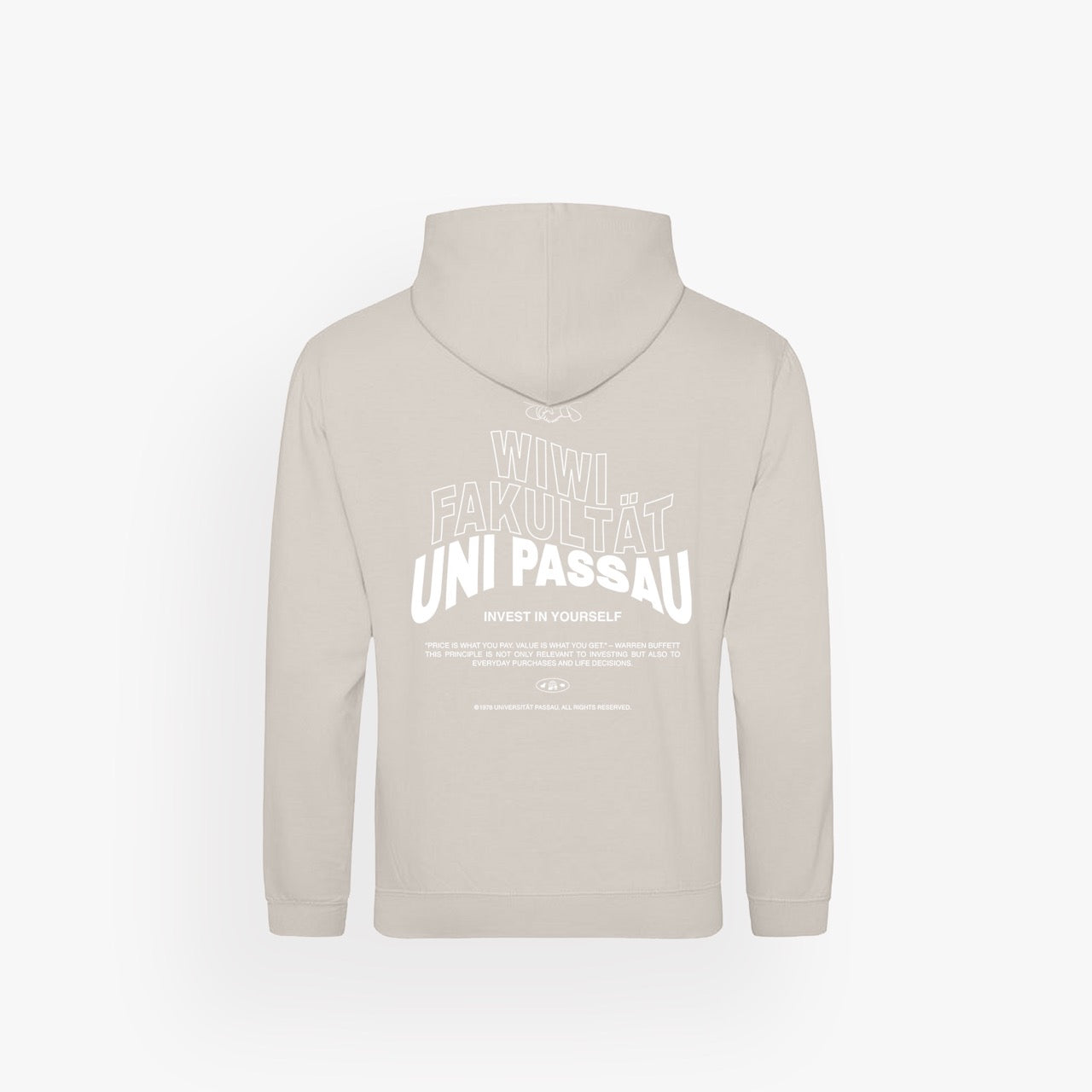UPWI · Basic Hoodie Natural Stone · 23X142-1