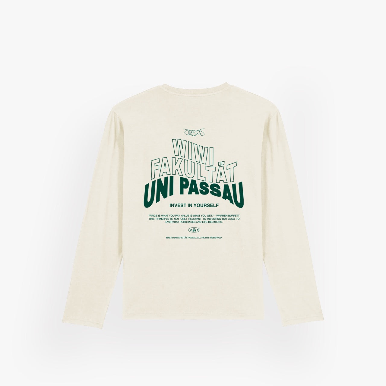 UPWI · Classic Longsleeve Natural Raw · 23X142-1