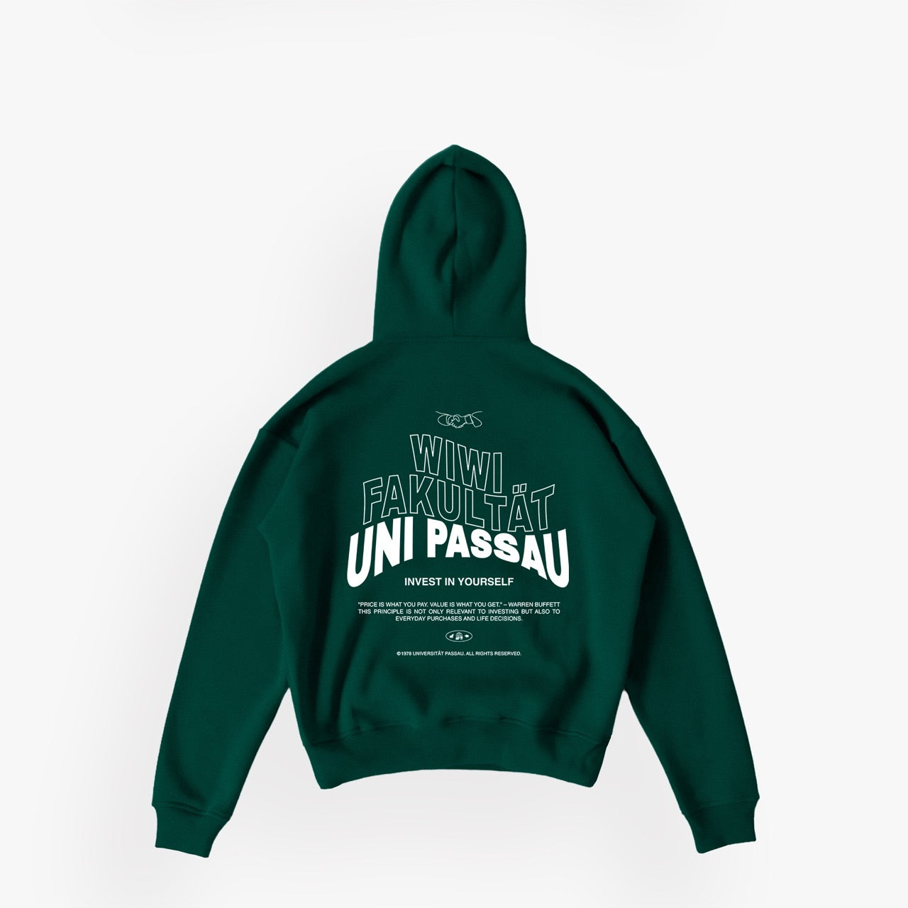 UPWI · Studios Essentials Hoodie N°1 Alpine Green · 23X142-1
