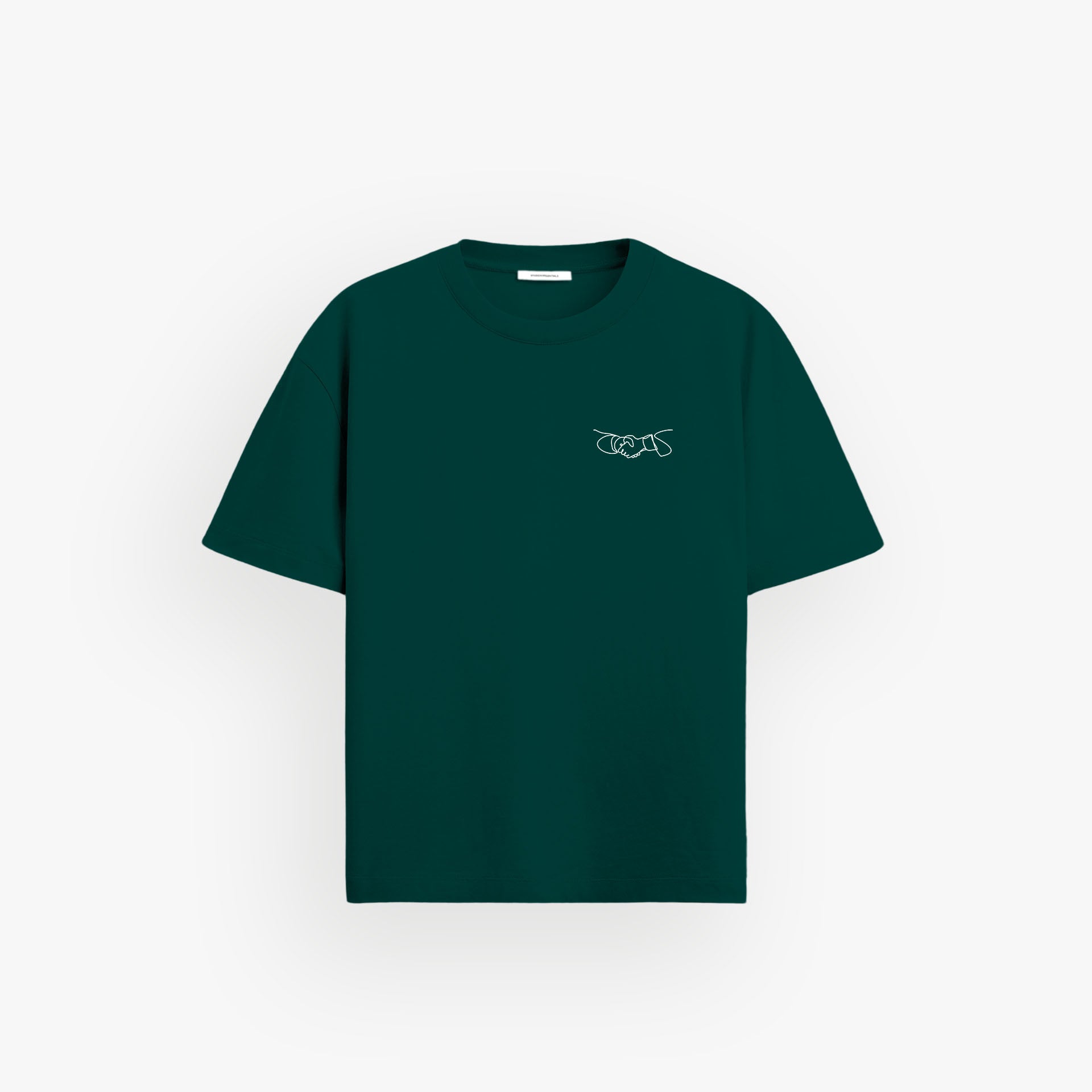 Classic Oversized Shirt Glazed Green · 23X142-2