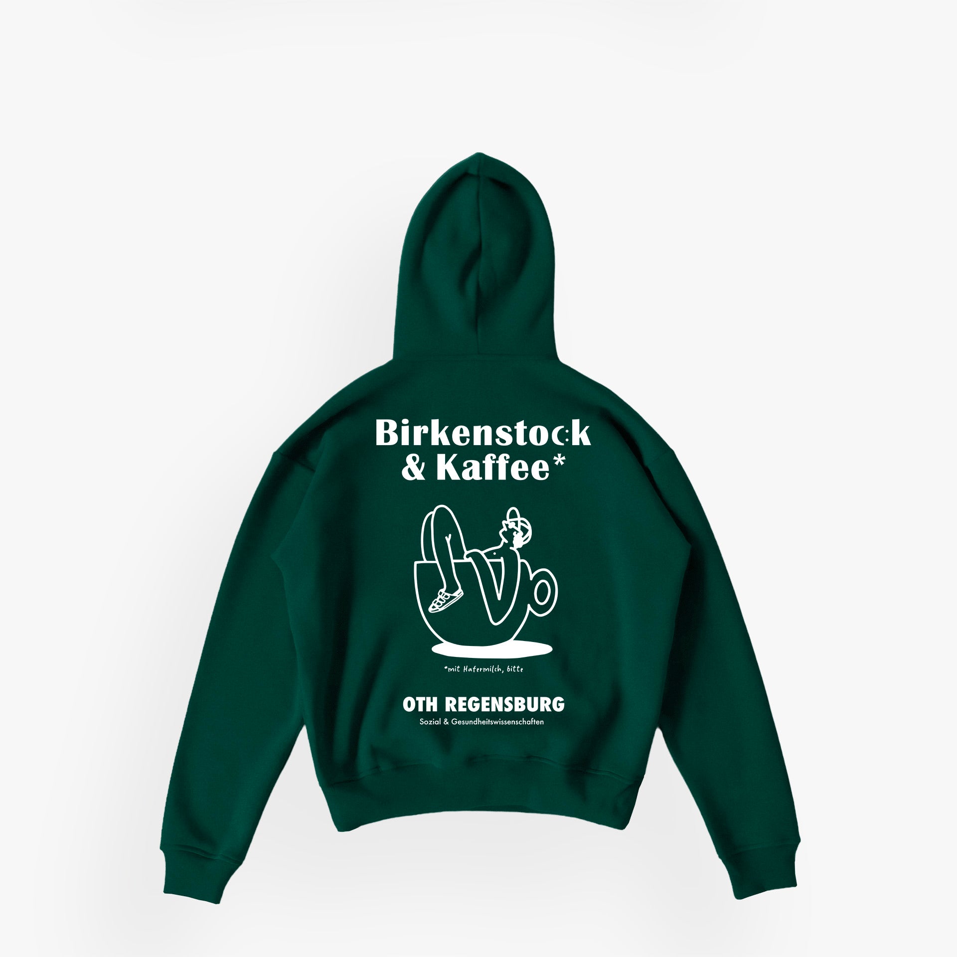 HRSG · Studios Essentials Hoodie N°2 Alpine Green · 23X146-1