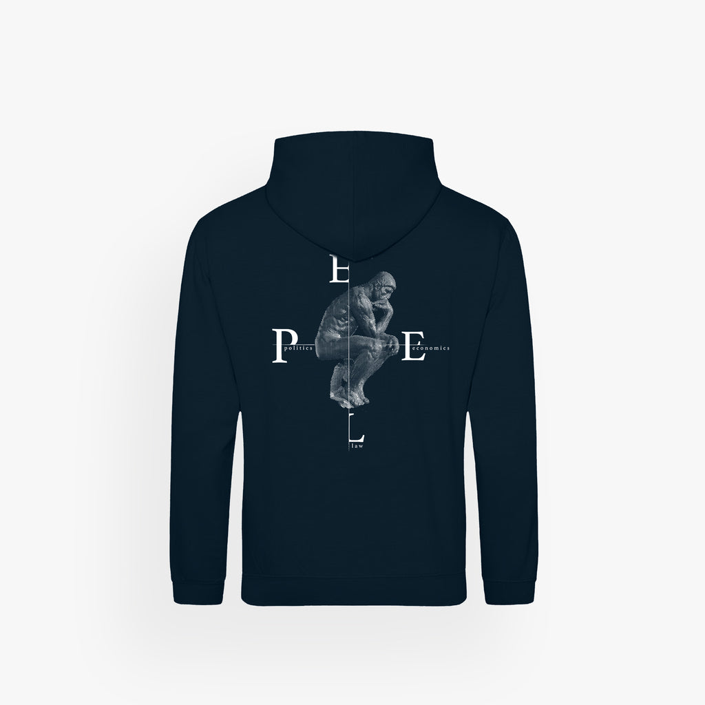 EELP · Basic Hoodie French Navy · 23X149-1