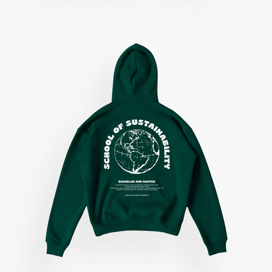 LULN · Studios Essentials Hoodie N°2 Alpine Green · 23X150-1