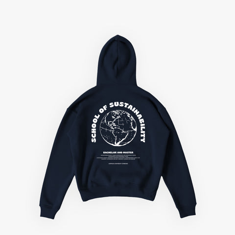 LULN · Studios Essentials Hoodie N°3 French Navy · 23X150-2