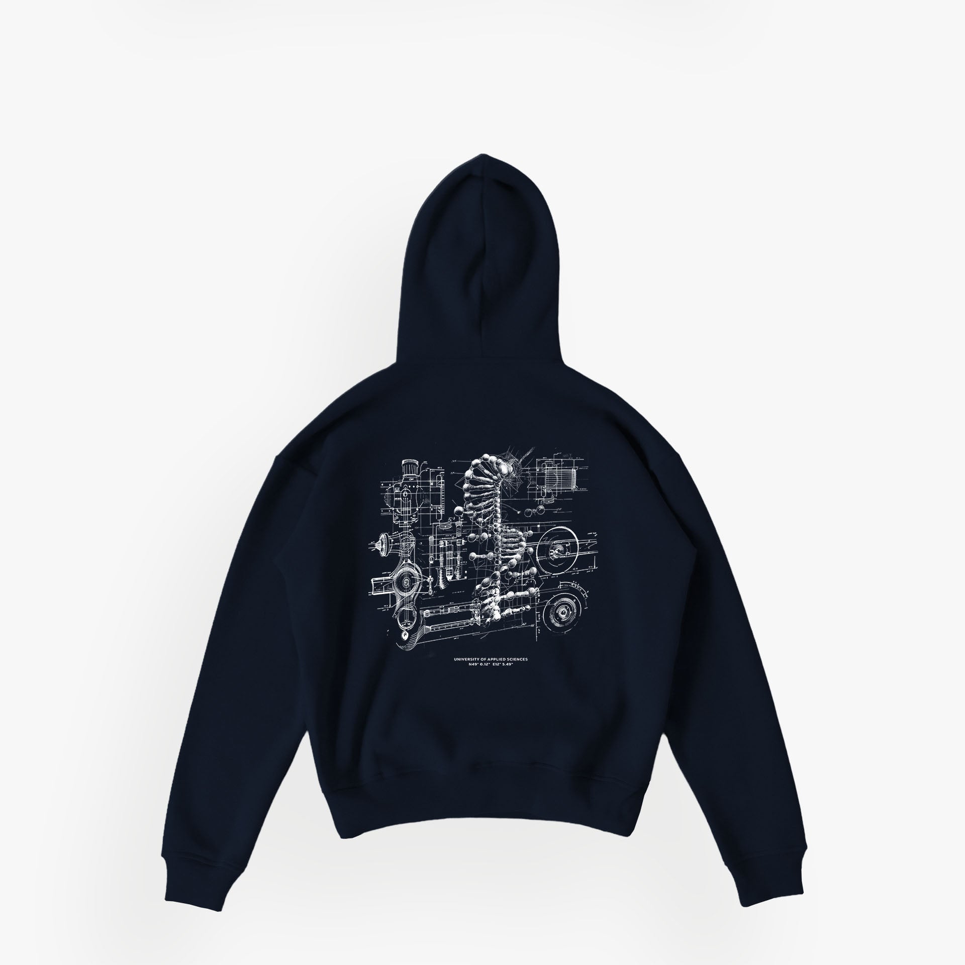 OTHR · Studios Essentials Hoodie N°3 French Navy · 23X152-1 · Nachproduktion