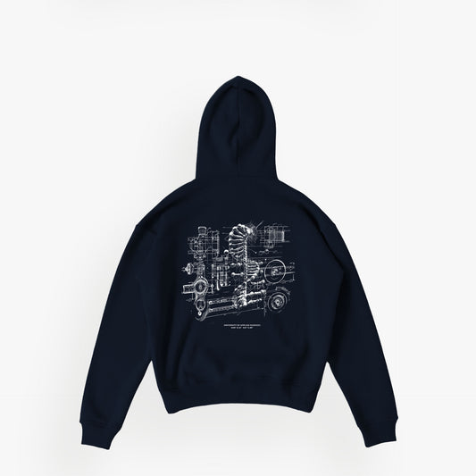 OTHR · Studios Essentials Hoodie N°3 French Navy · 23X152-1 · Nachproduktion