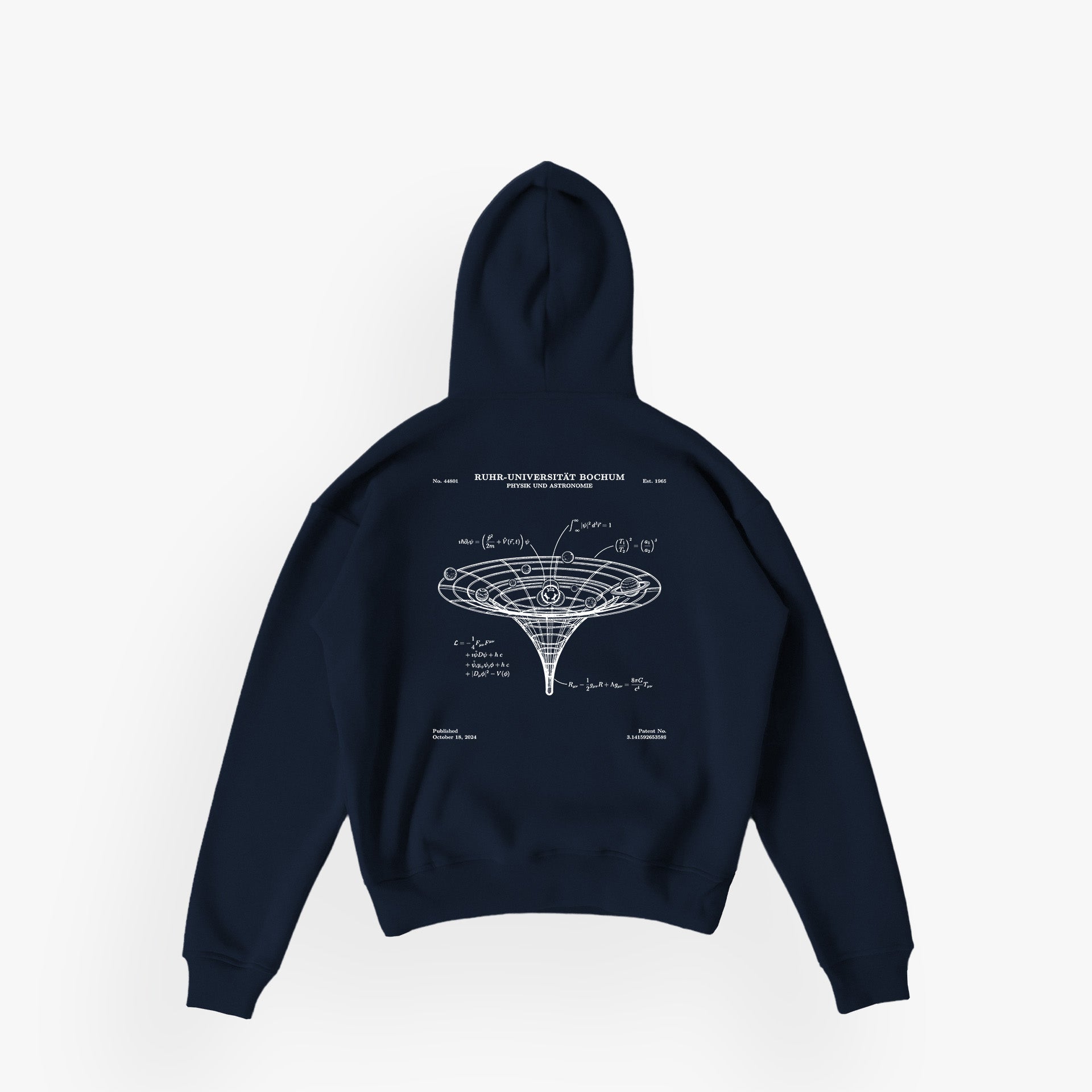 UBPA · Studios Essentials Hoodie N°2 French Navy · 23X153-1