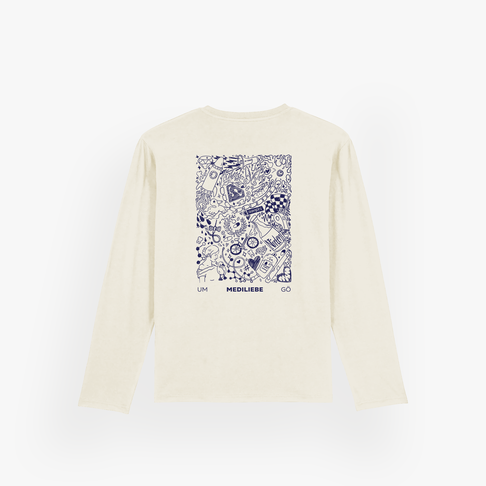 MGAU · Classic Longsleeve Natural Raw · 23X154-1