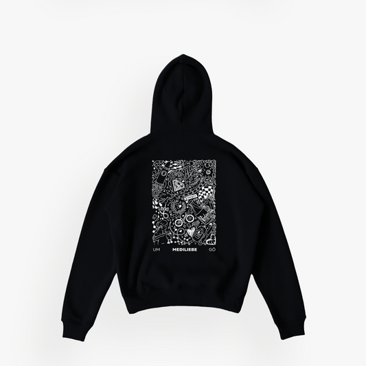 MGAU · Studios Essentials Hoodie N°2 Black · 23X154-1