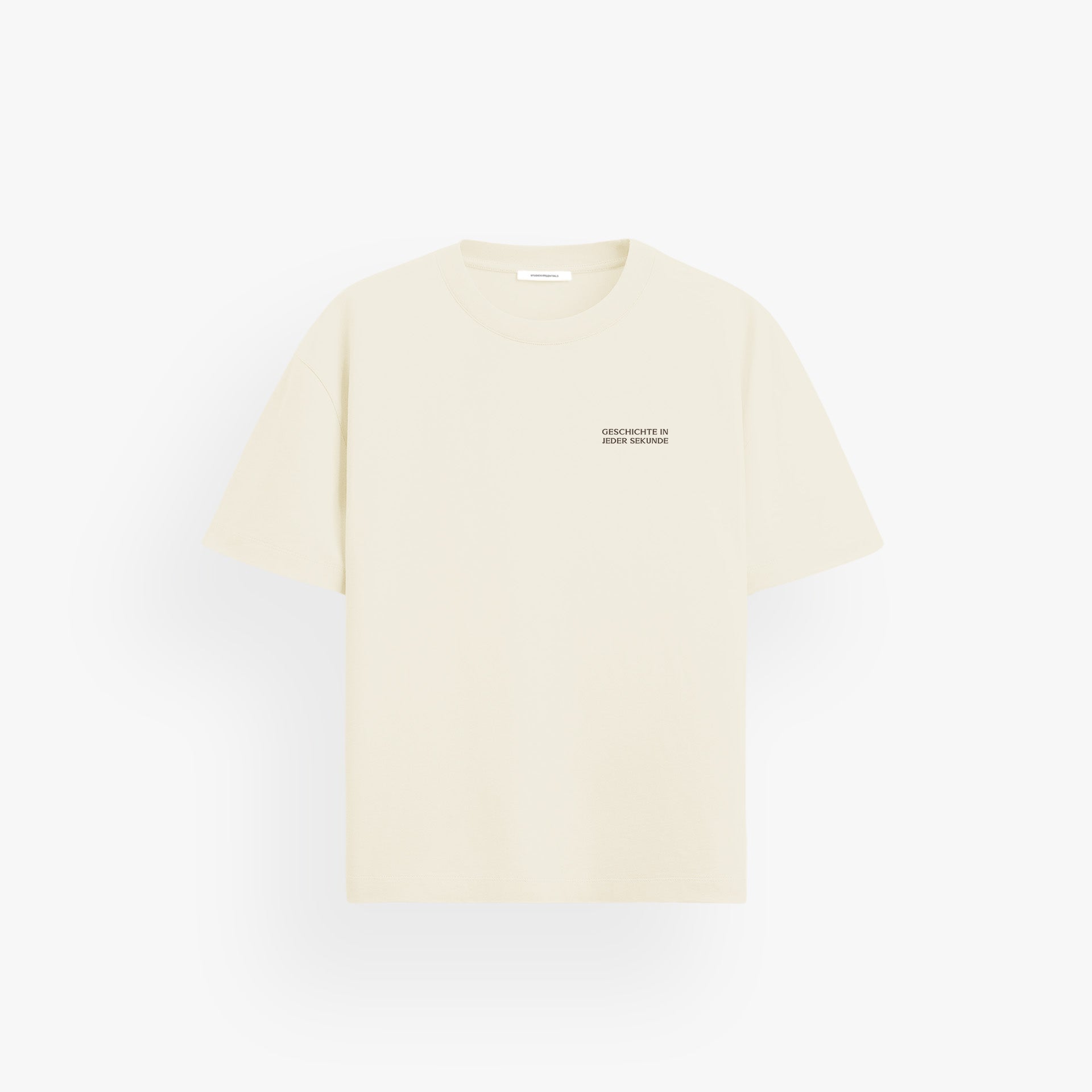 GKEI · Premium Oversized Shirt Natural Raw · 23X156-1