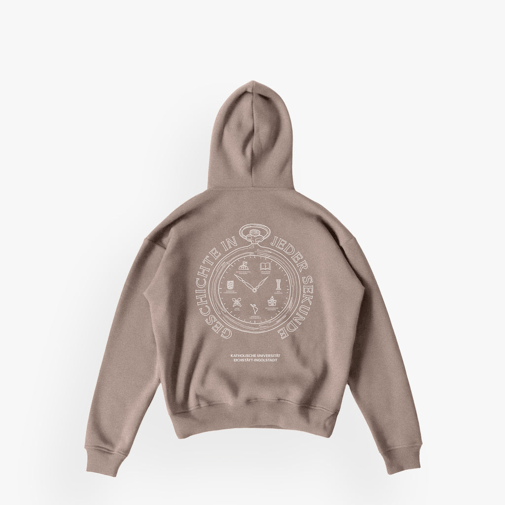 GKEI · Studios Essentials Hoodie N°2 Latte Beige · 23X156-1