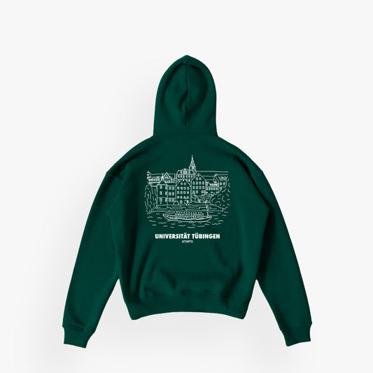 ZEKU · Studios Essentials Hoodie N°2 Alpine Green · 23X160-1