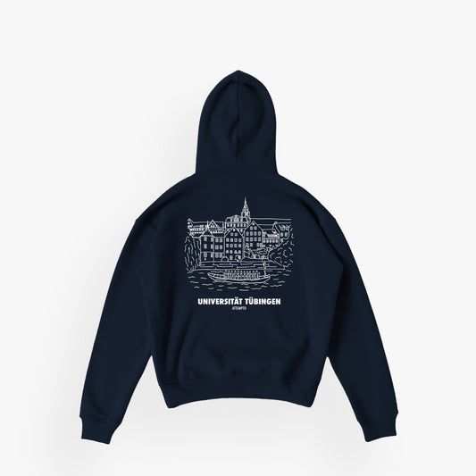 ZEKU · Studios Essentials Hoodie N°2 French Navy · 23X160-1