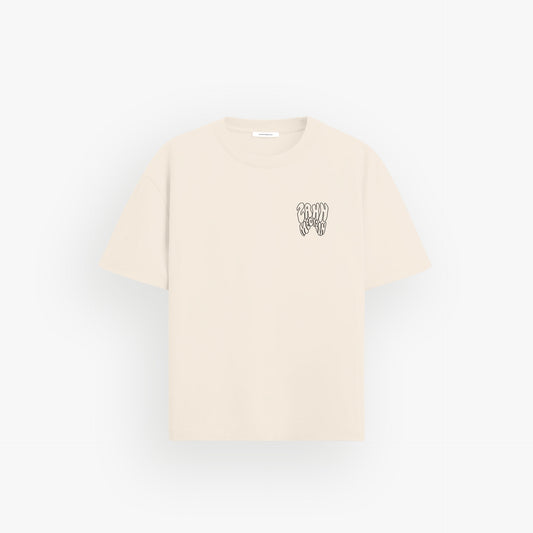 Iconic Oversized Shirt Raw Ivory · 23X160-2