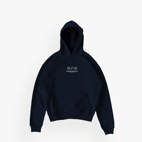 SHUB · Studios Essentials Hoodie N°1 French Navy · 23X161-1