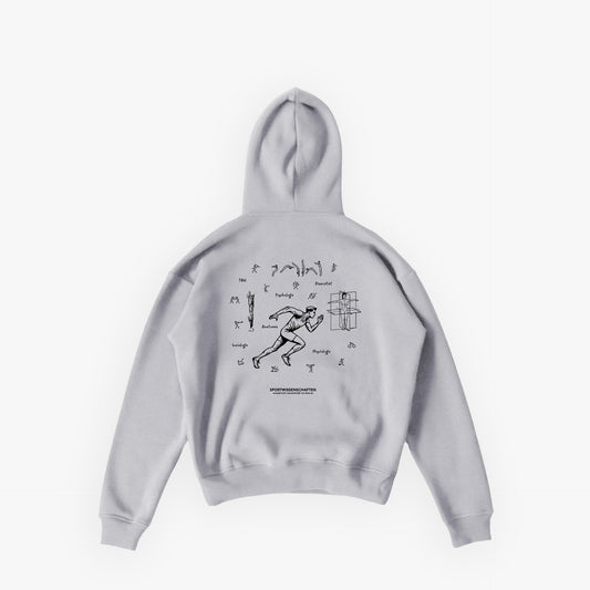 Studios Essentials Hoodie N°3 Snow Grey · 23X161-2
