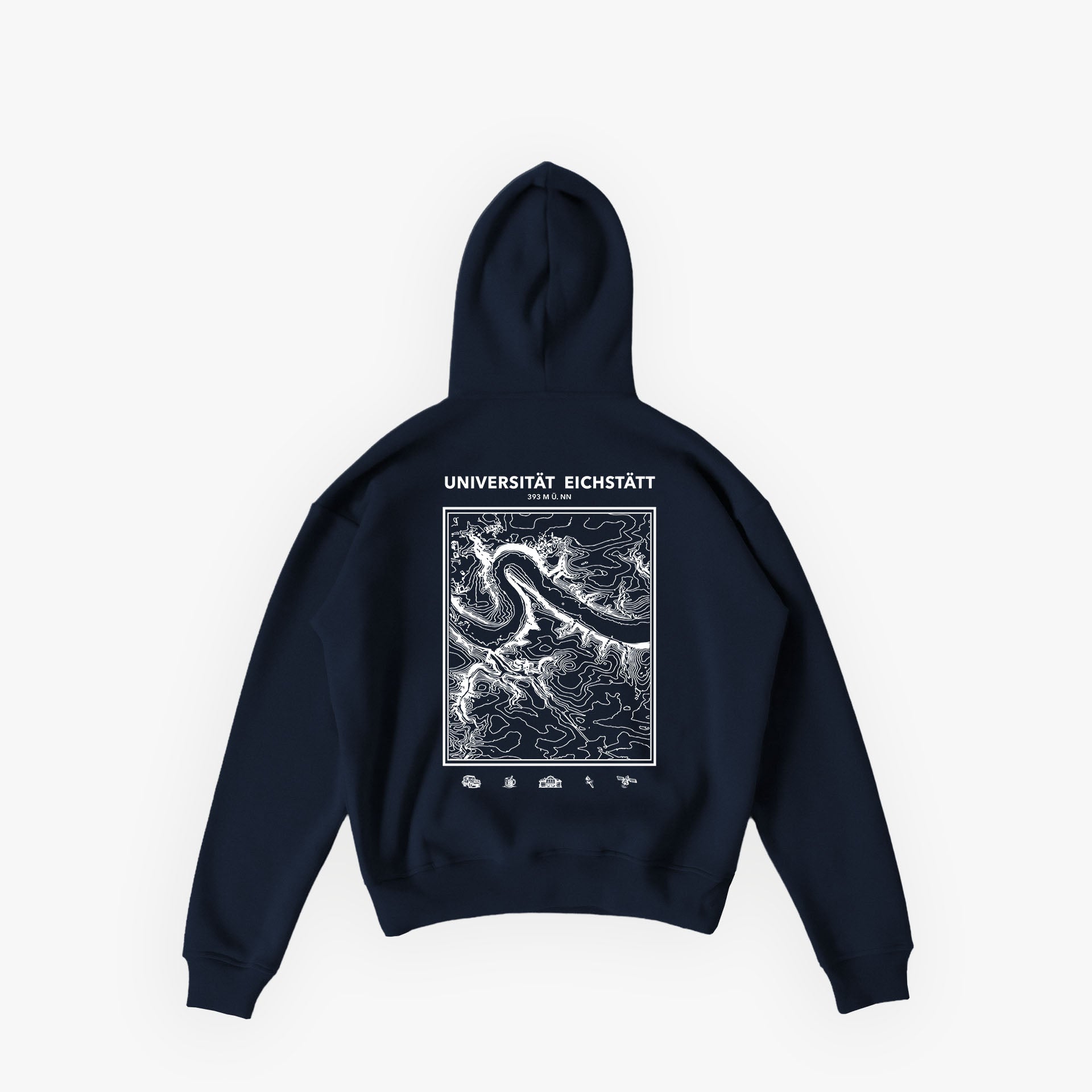 FGEI · Studios Essentials Hoodie N°3 French Navy · 23X165-1