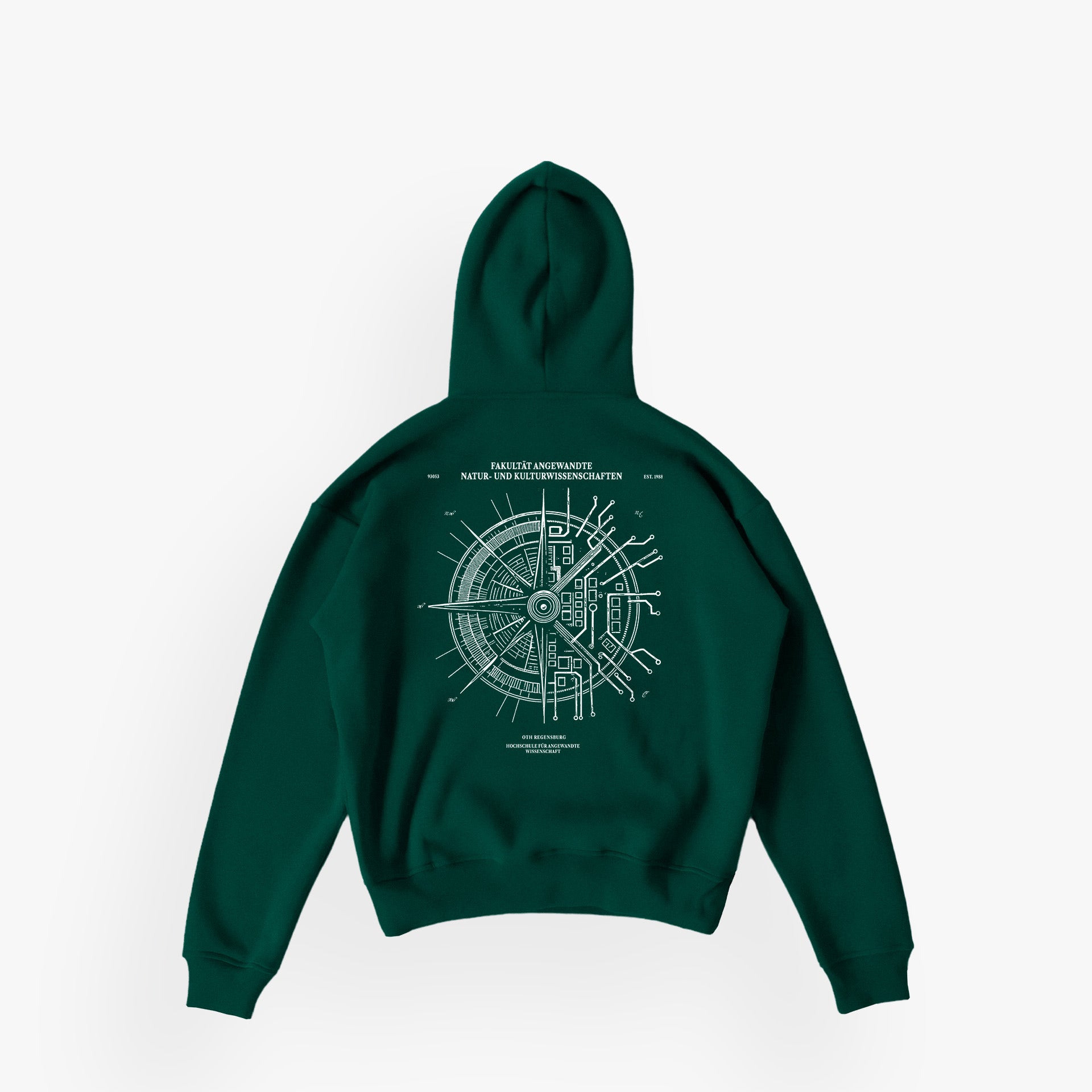 ANKR · Studios Essentials Hoodie N°2 Alpine Green · 23X173-1