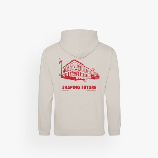 TUBS · Basic Hoodie Natural Stone · Red · 23X175-1