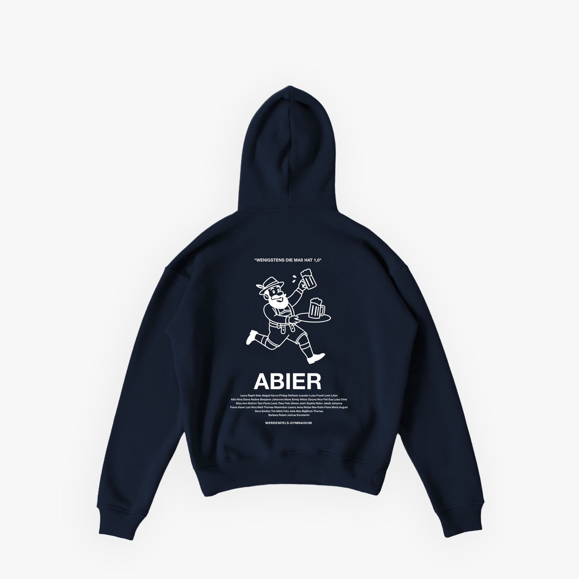 Studios Grand Hoodie French Navy · 23X203-1